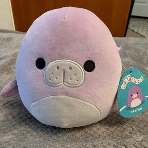 NWT Squishmallows Marius The Manitee